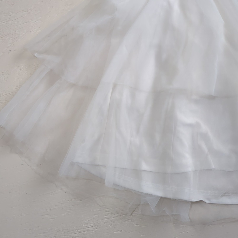 Hello Molly Halter Tulle Mini Dress Large 8 Bridal Wedding Party NWT - Picture 5 of 11